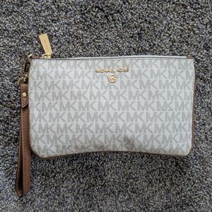 Michael Kors Monogram Wristlet